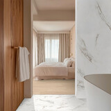 Gerflor Creation 55 Klebevinyl - White Marble 1743
