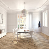 Objectflor Expona Commercial - 4128 Oiled Oak Parquet (Herringbone / Fischgrät)